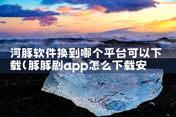 河豚软件换到哪个平台可以下载
