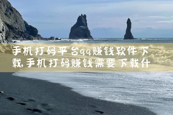 手机打码平台qq赚钱软件下载