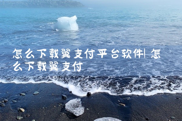 怎么下载翼支付平台软件